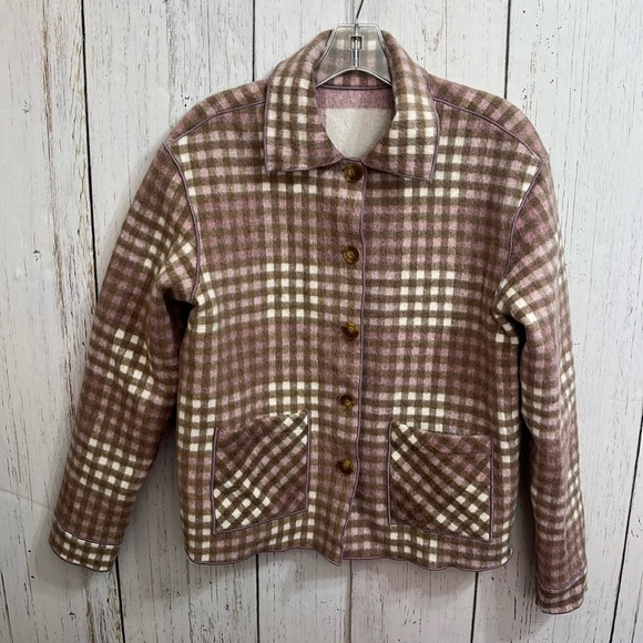 Reversible Soft Cozy Blazer Jacket Size XS - Picture 2 of 6